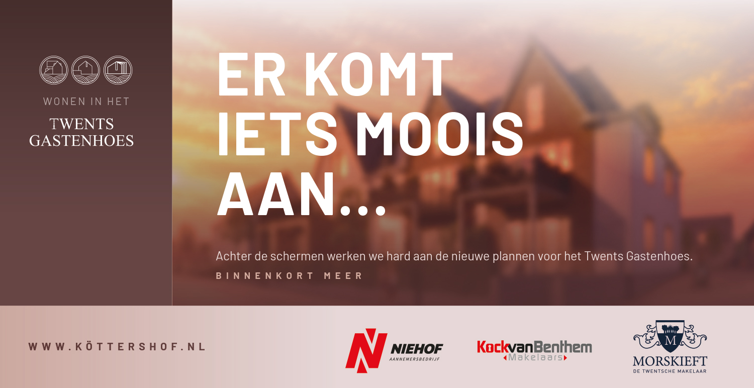 Er komt iets moois aan